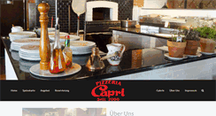 Desktop Screenshot of pizzeria-capri.com